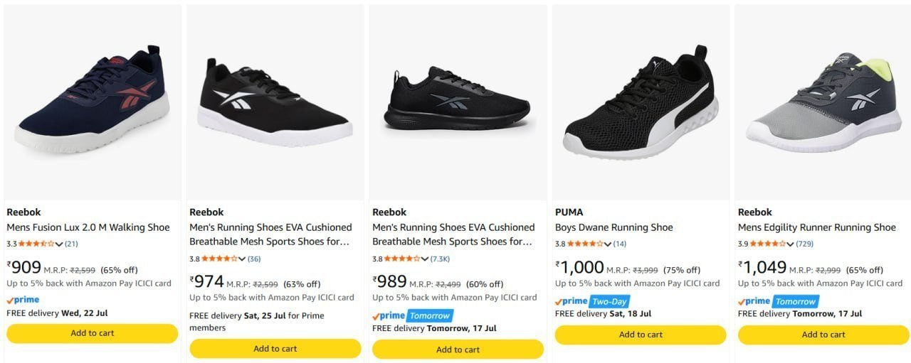 Adidas Reebok Puma Shoes Starts 909men B Spor