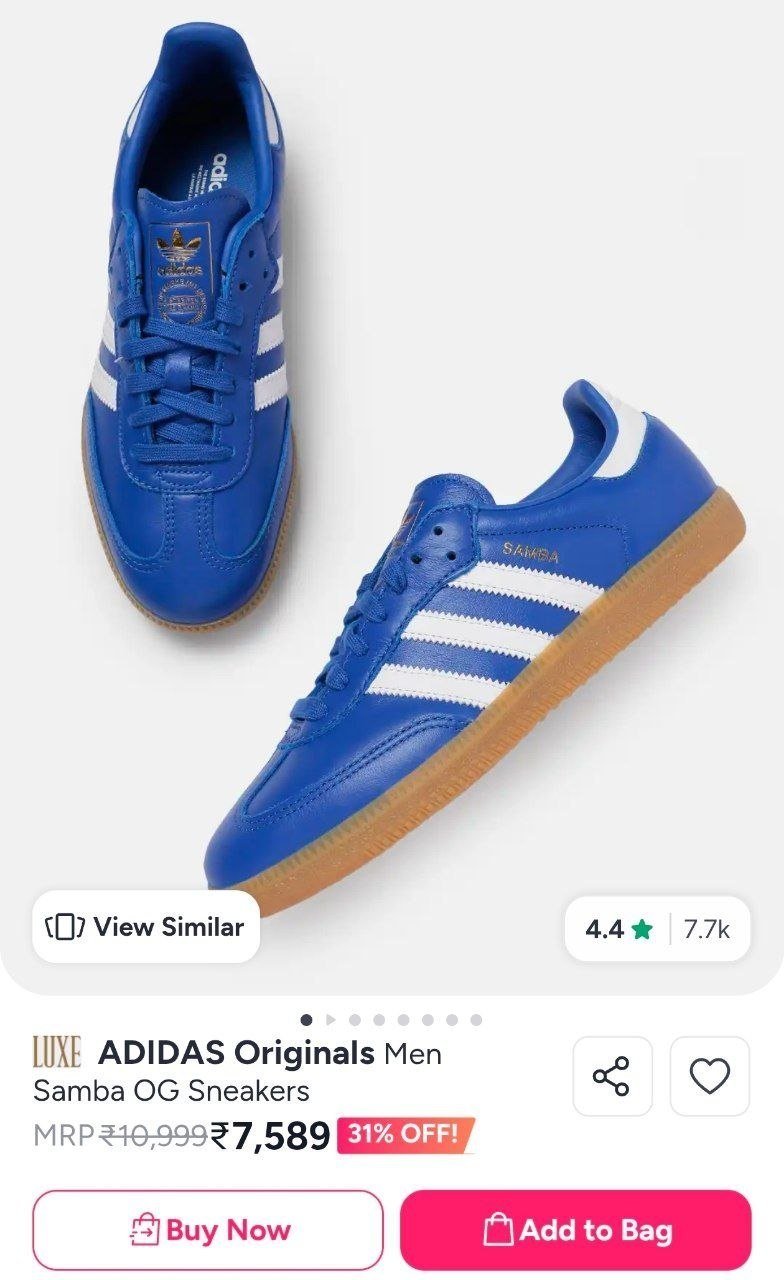 Adidas Samba Sneakers 7 589