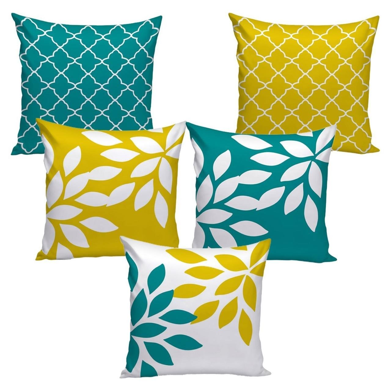 Aerohaven Set Of 5 Multi Colored Decorative T