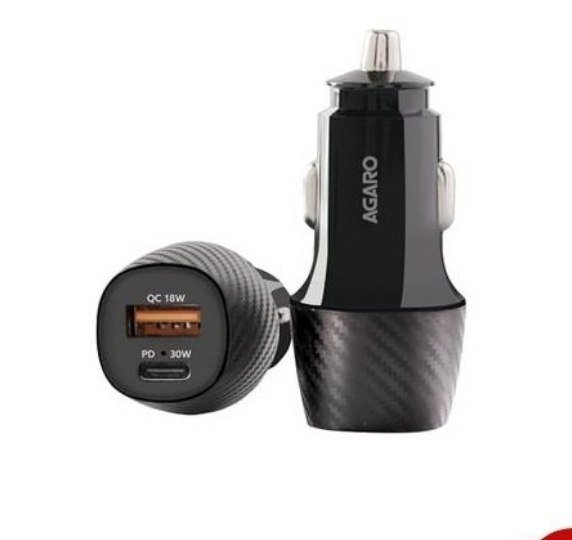 Agaro Dual Port 51w Fast Car Charger 199