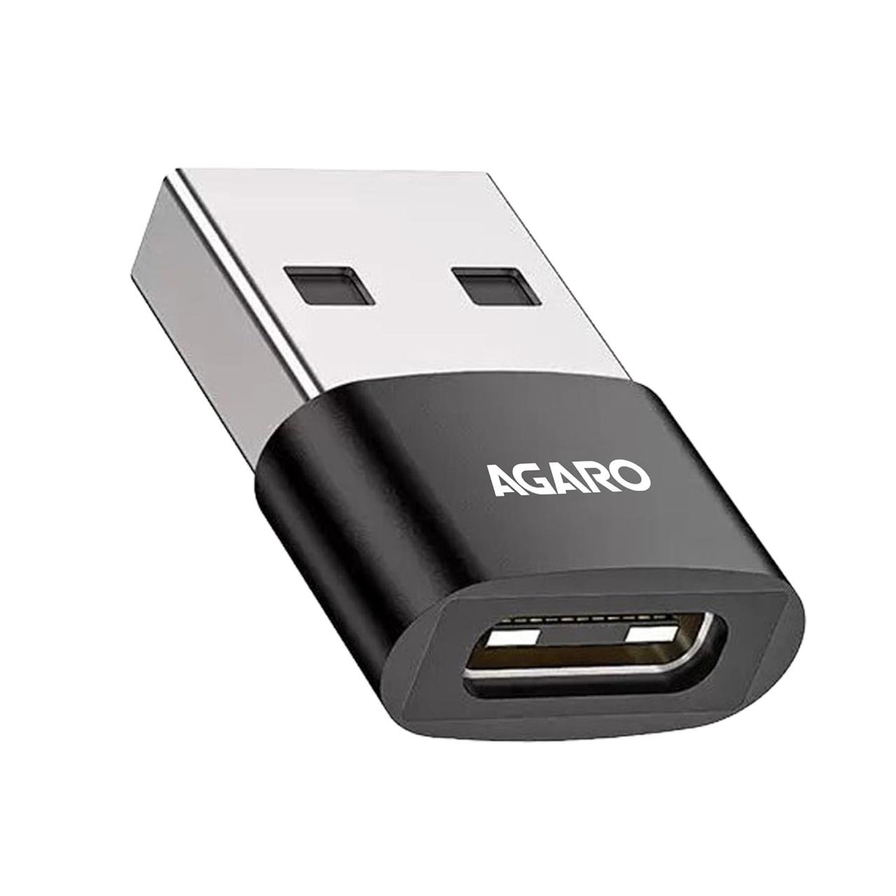 Agaro Usb 3 0 Type C Female To Usb Male Otg Adapte