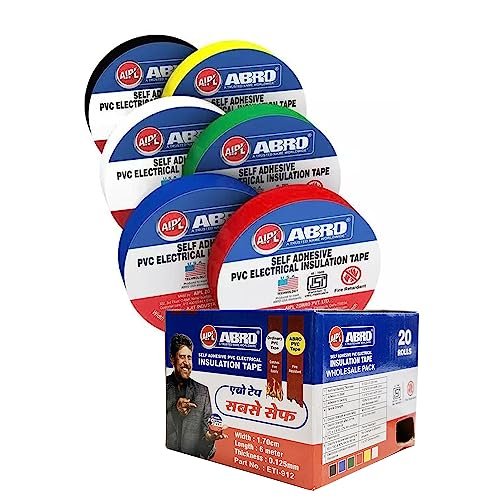 Aipl Isi Marked Genuine Pvc Insulation Electrical Tapes Multi Colour - 17mm