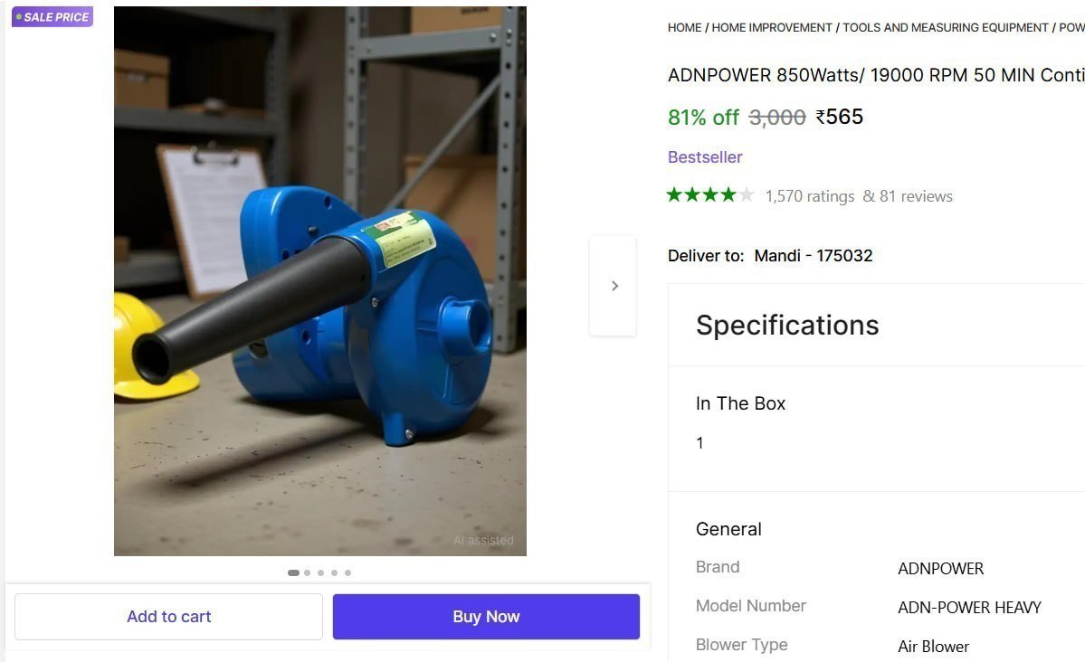 Air Blower 565