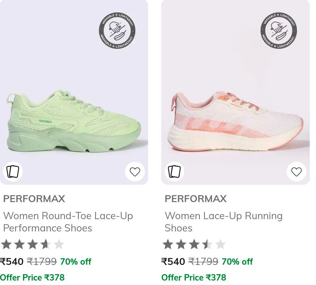 Ajio 70-80 On Performax Clothing Men Shoes Wo