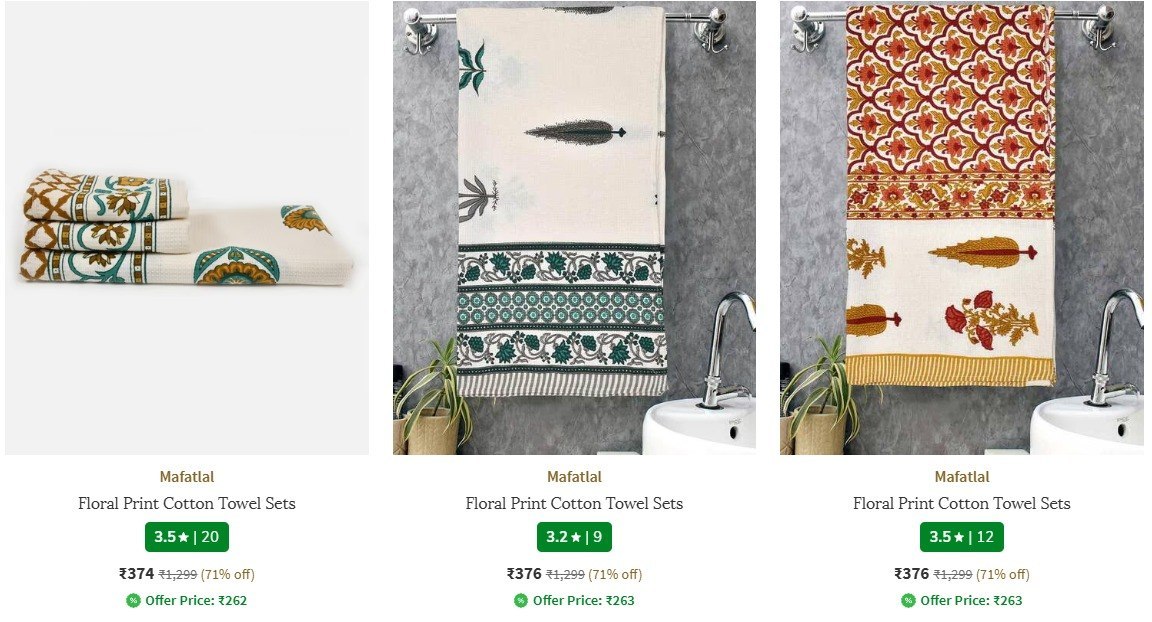 Ajio 71 On Towels Bath Robes Starting Just 374link