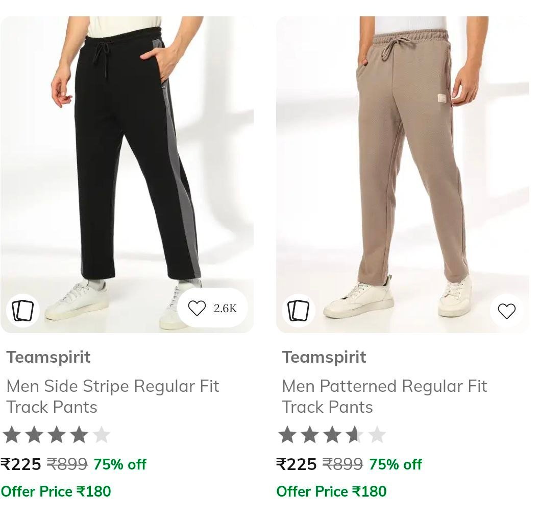 Ajio 79 On Track Pants Starts At Rs 225link