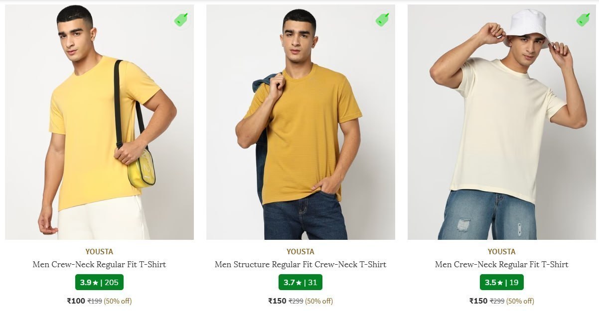 Ajio 80 Men Polo T-shirts Oversized Women S M