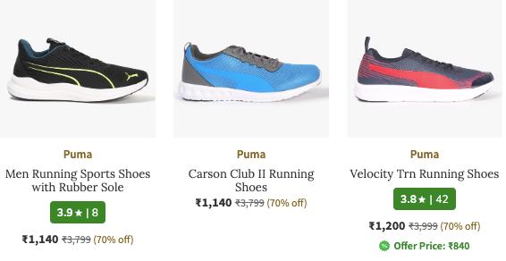 Ajio 80 On Puma Footwear Shoes Flip-flops Bank Off