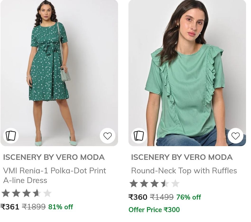 Ajio 81 On Vero Moda Women Clothing Jeans
