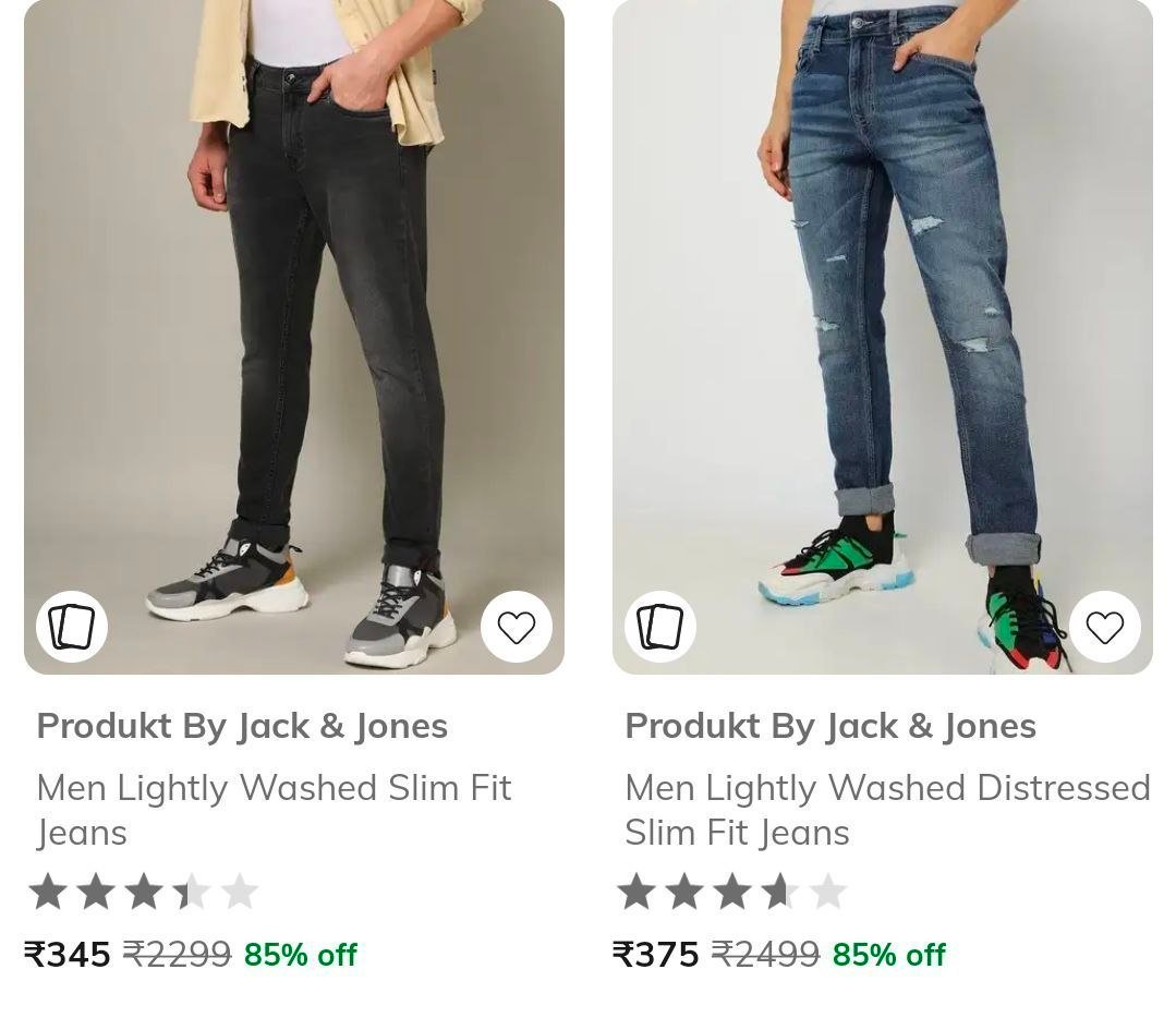 Ajio 85 On Jack Jones Clothing Masterlink T-s