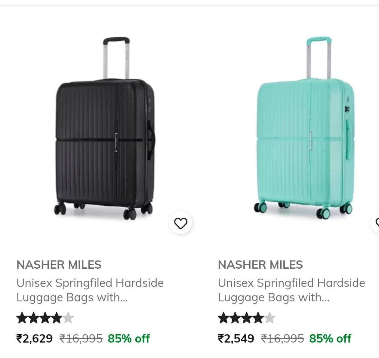Ajio 85 On Luggage Trolley Bags
