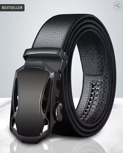Ajio Accessories Winsome Belt With Buckle Closure 
