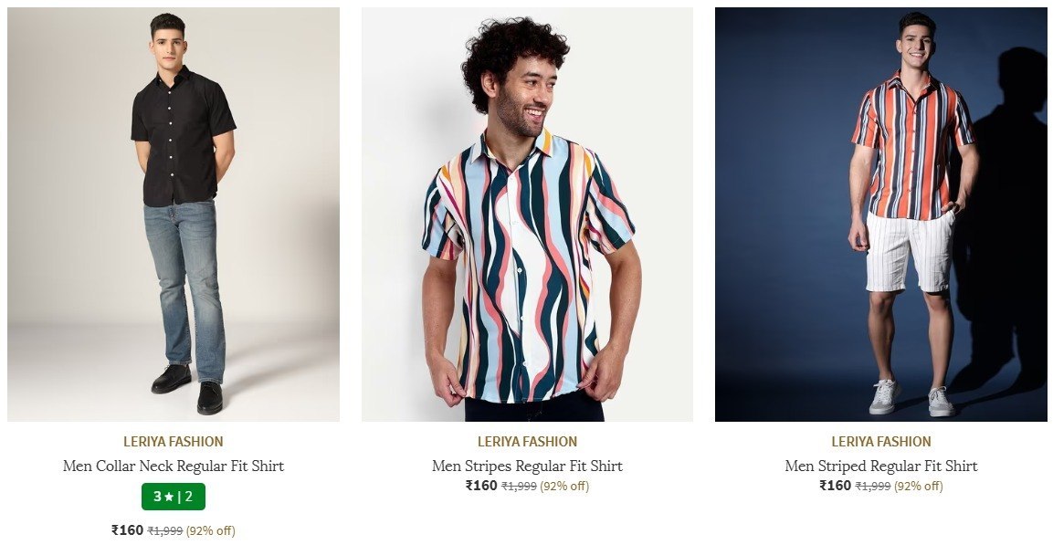Ajio Branded Men S T-shirts From Rs 100 Brand