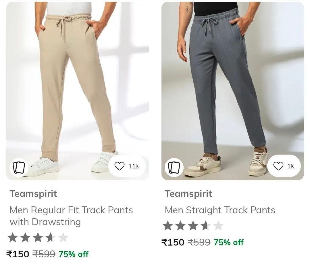 Ajio Clearance Sale Ajio 75 On Track Pants St