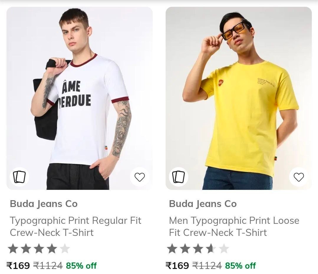 Ajio Clearance Sale Ajio 85 On Buda Jeans Co 