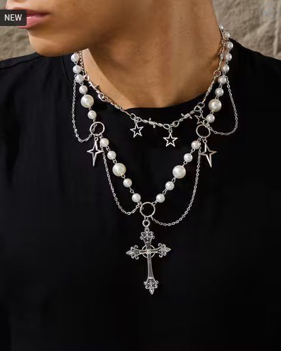 Ajio Fashion Shein Men S Chain Set 349 Mrp 49