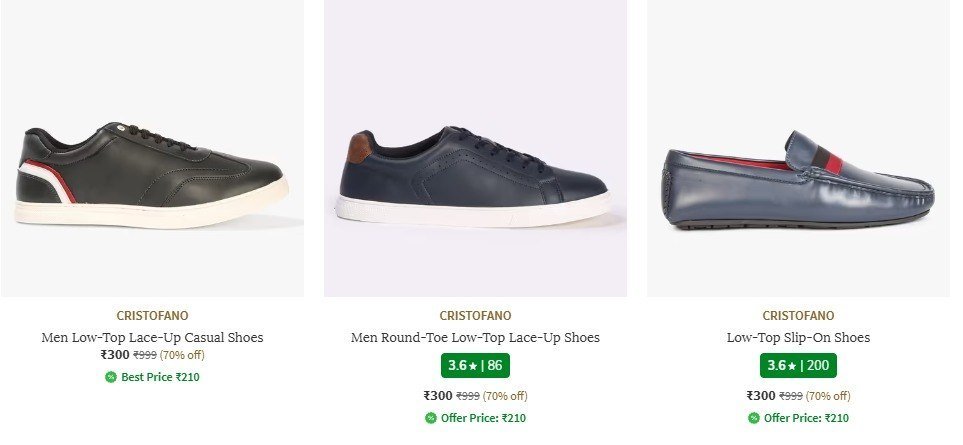 Ajio Footwears Starts 199shoes Sandals Flip-f