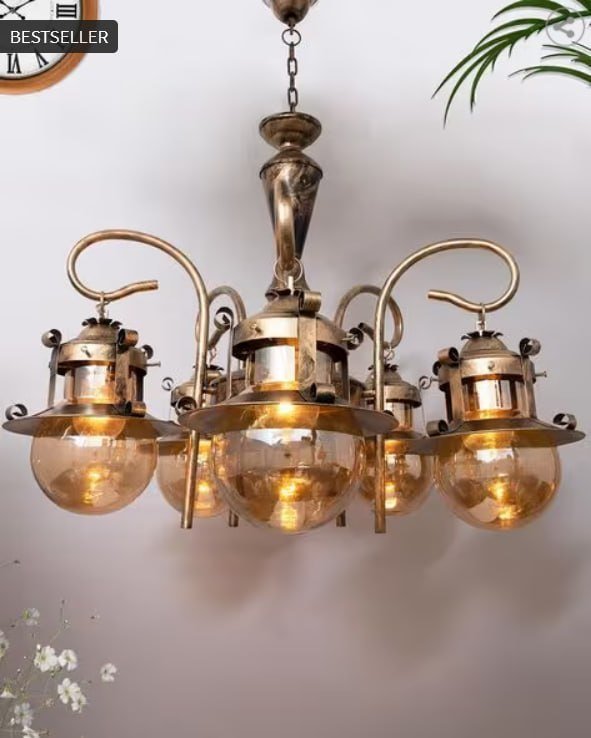 Ajio Home Decor Homesake 5-light Metal Jhoomar 4 4