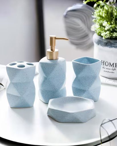 Ajio Home Essentials Umai Ceramic 4-piece Bathroom