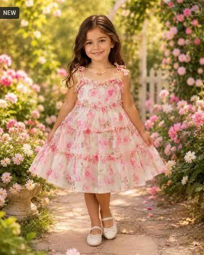 Ajio Kids Fashion Pamberston Girls Floral A-l