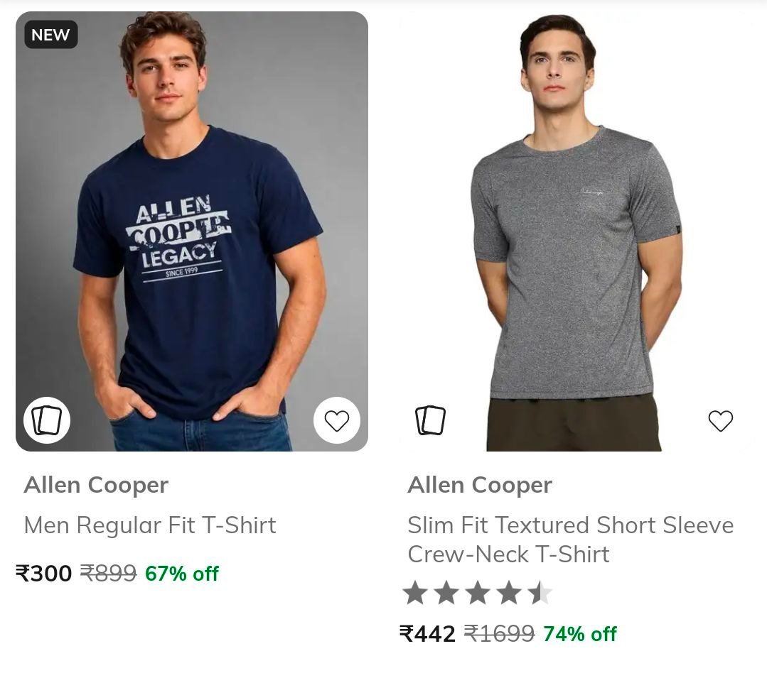 Ajio Loot 80 On Allen Cooper Clothing Master Link 