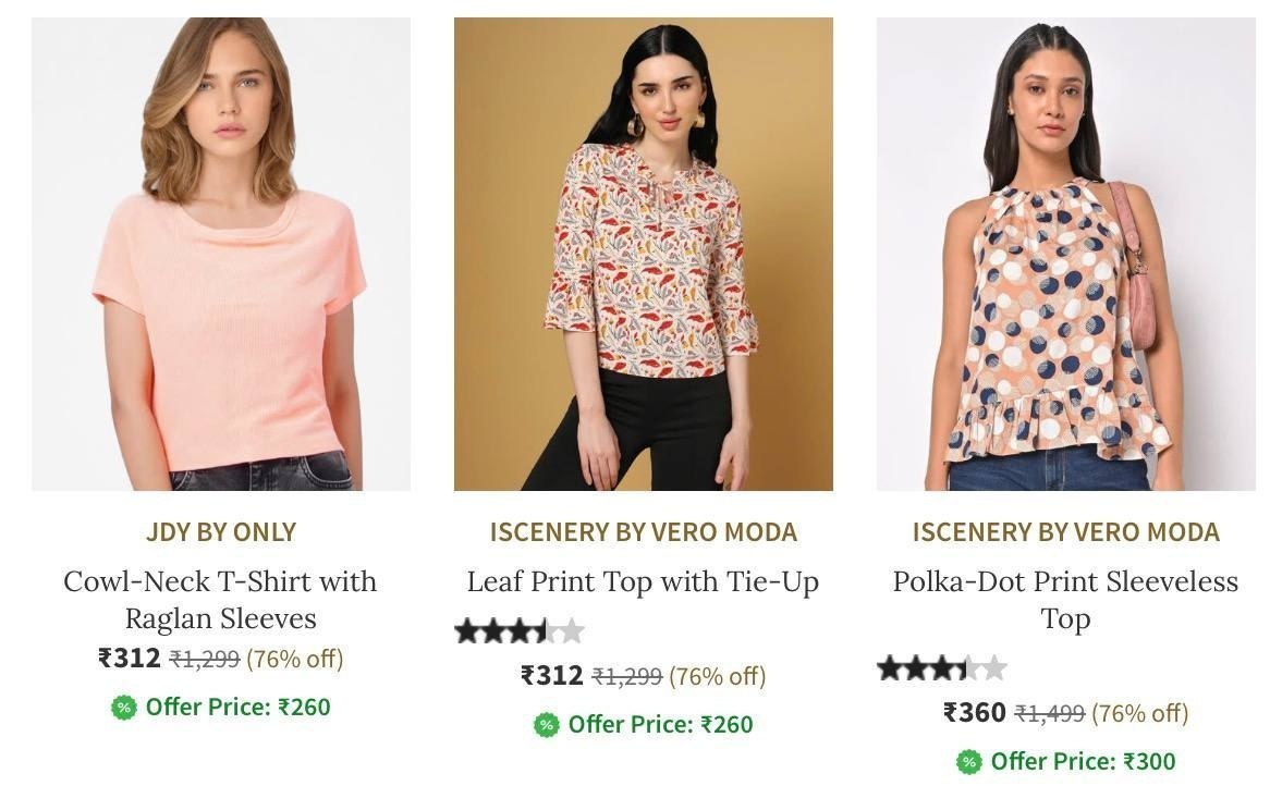 Ajio Loot 81 On Vero Moda Women Clothing Jean