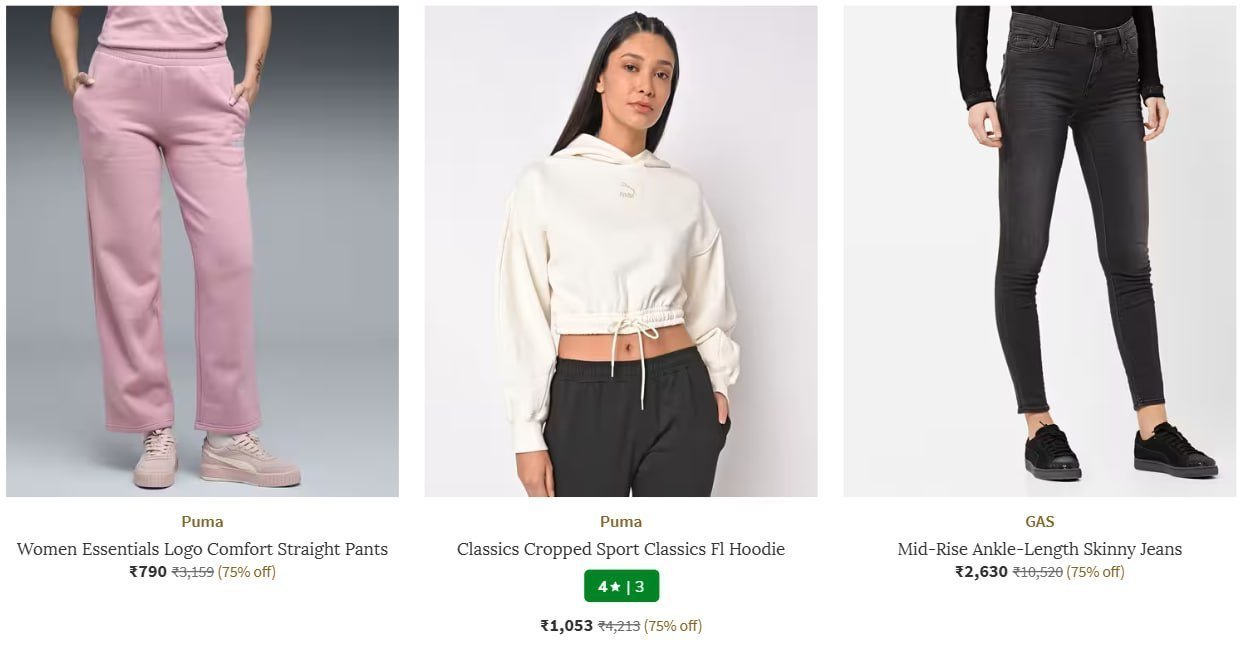 Ajio Loot 85 On Top Brands Clothing Master Li