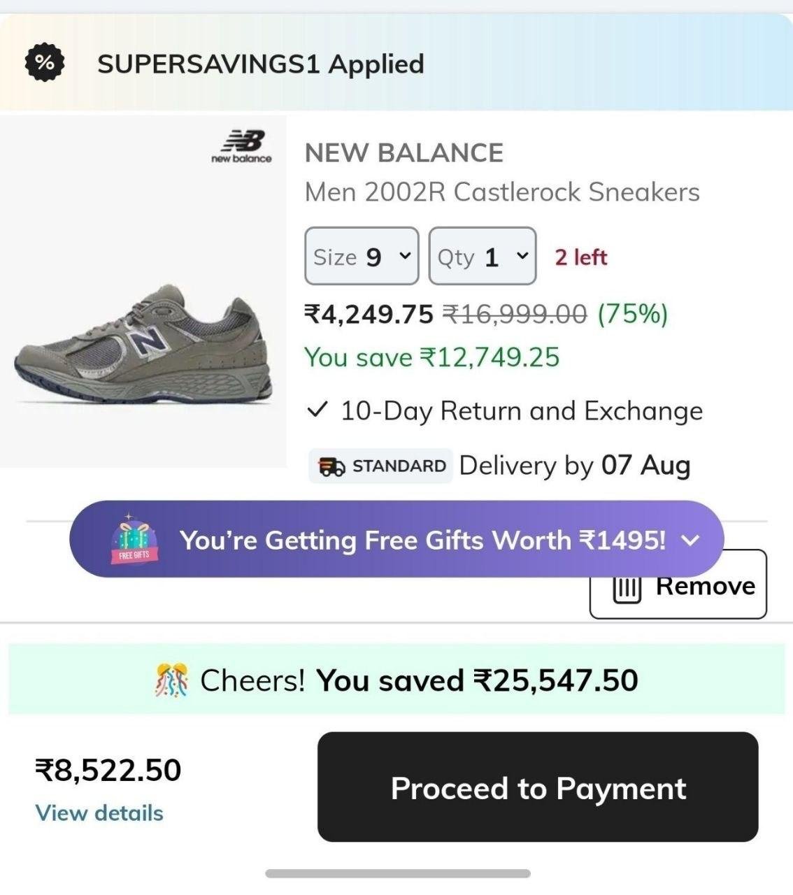 Ajio Loot Flat 75 On Top Premium Branded Shoe