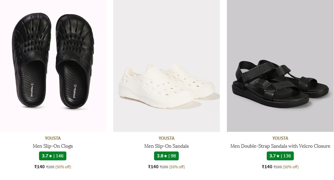 Ajio Men S Footwear Starts At Rs 140master Link Sports Shoes Casual - branded shoes offers