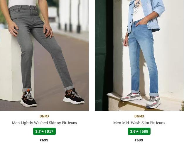 Ajio Men S Jeans Sale Up To 85 Top Brands At 