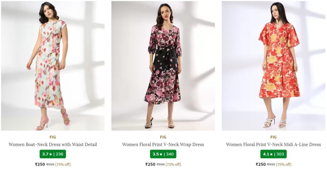 Ajio Min 70 On Fig Clothing Suggestions - Top