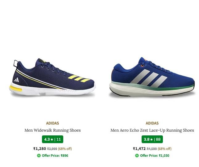 Ajio Premium Brand Men S Shoes Up To 86 Adida