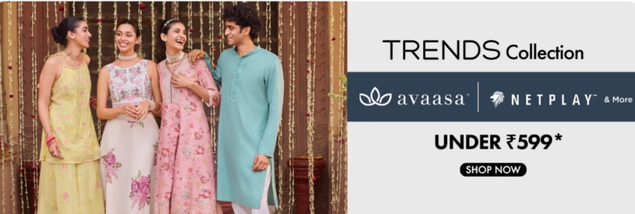 Ajio Trends Collection Under 599 Stylish Ethn