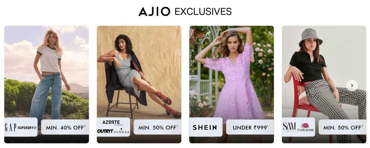 Ajio Women S Fashion Sale Up To 90 Massive Discoun