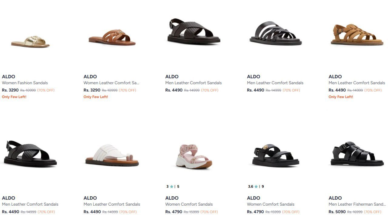Aldo Footwear Up To 70