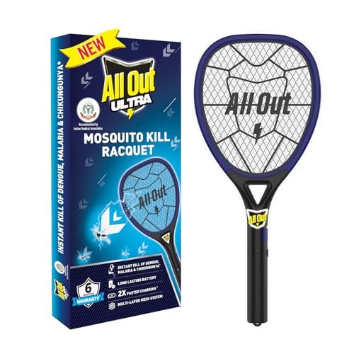 All Out Mosquito Kill Racquet 2x Faster Charging M