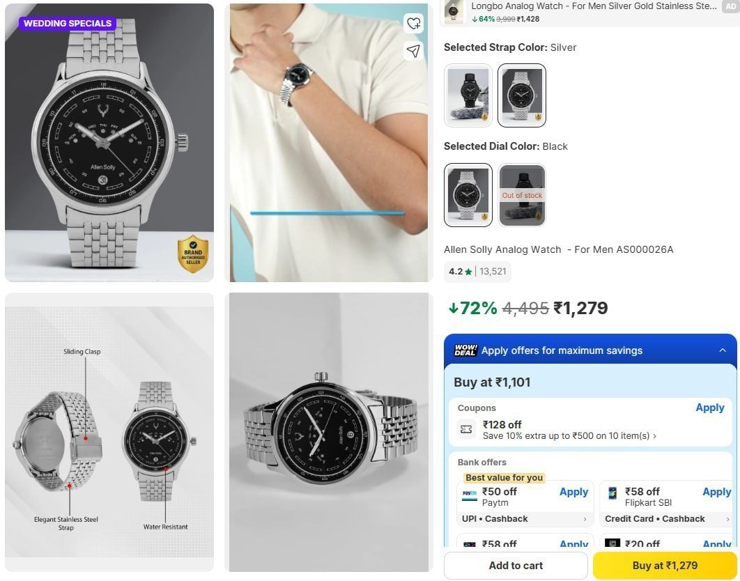 Allen Solly Analog Watch 1279