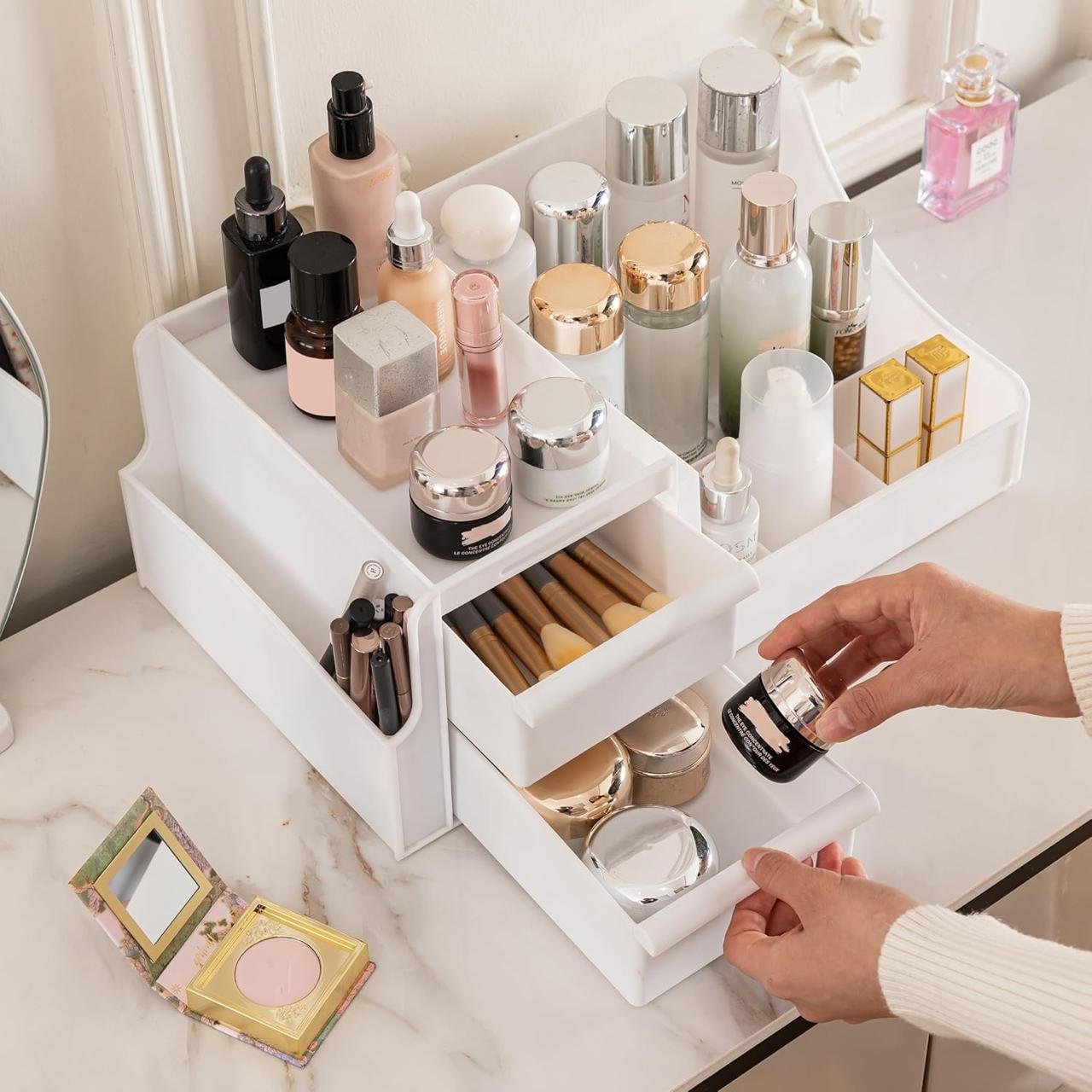 Aloxe Premium Large Makeup Organisers Upgrade