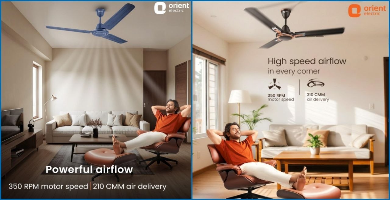 Amazon 40 On Orient Electric Ceiling Fans Bank Off