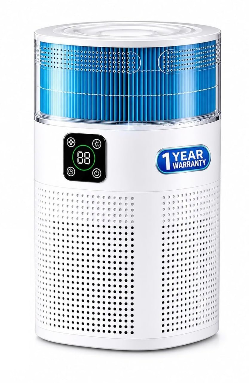 Amazon 50 On Docoss 2 In 1 Air Purifier Humid