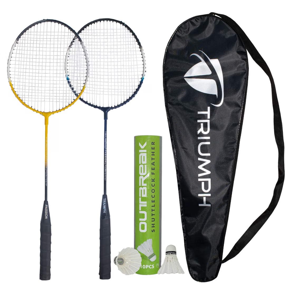 Amazon 62 - Triumph Racquet Combo With 10 Shu