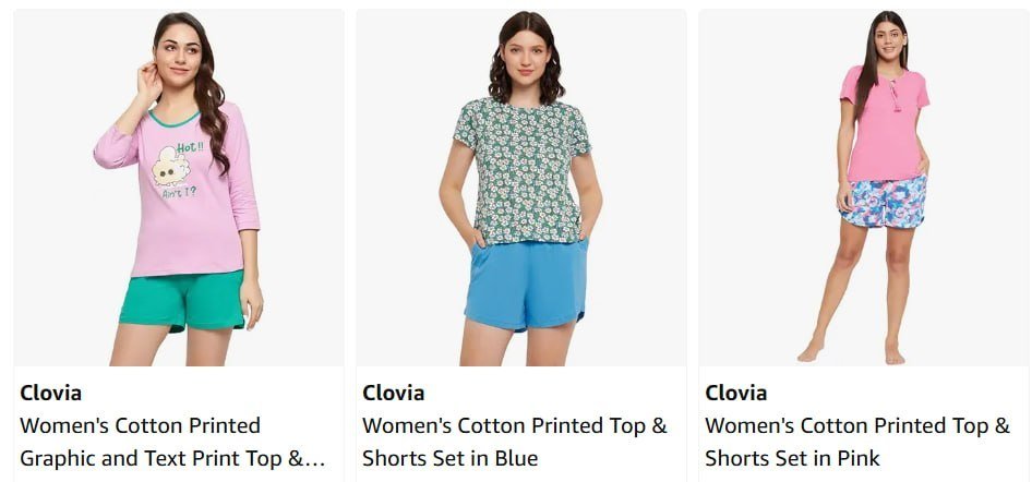 Amazon 80 On Clovia Women S Clothing Pyjama S