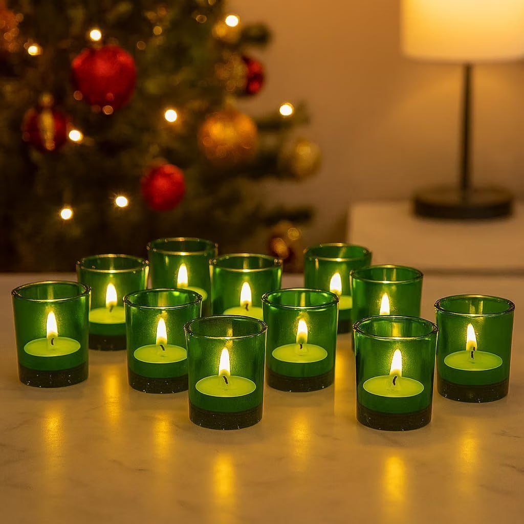 Amazon 89 - Pure Source Glass Candle Holders 