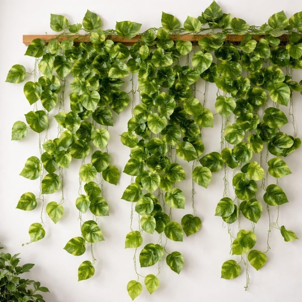 Amazon Artificial Plants Leaves Money Plant 9