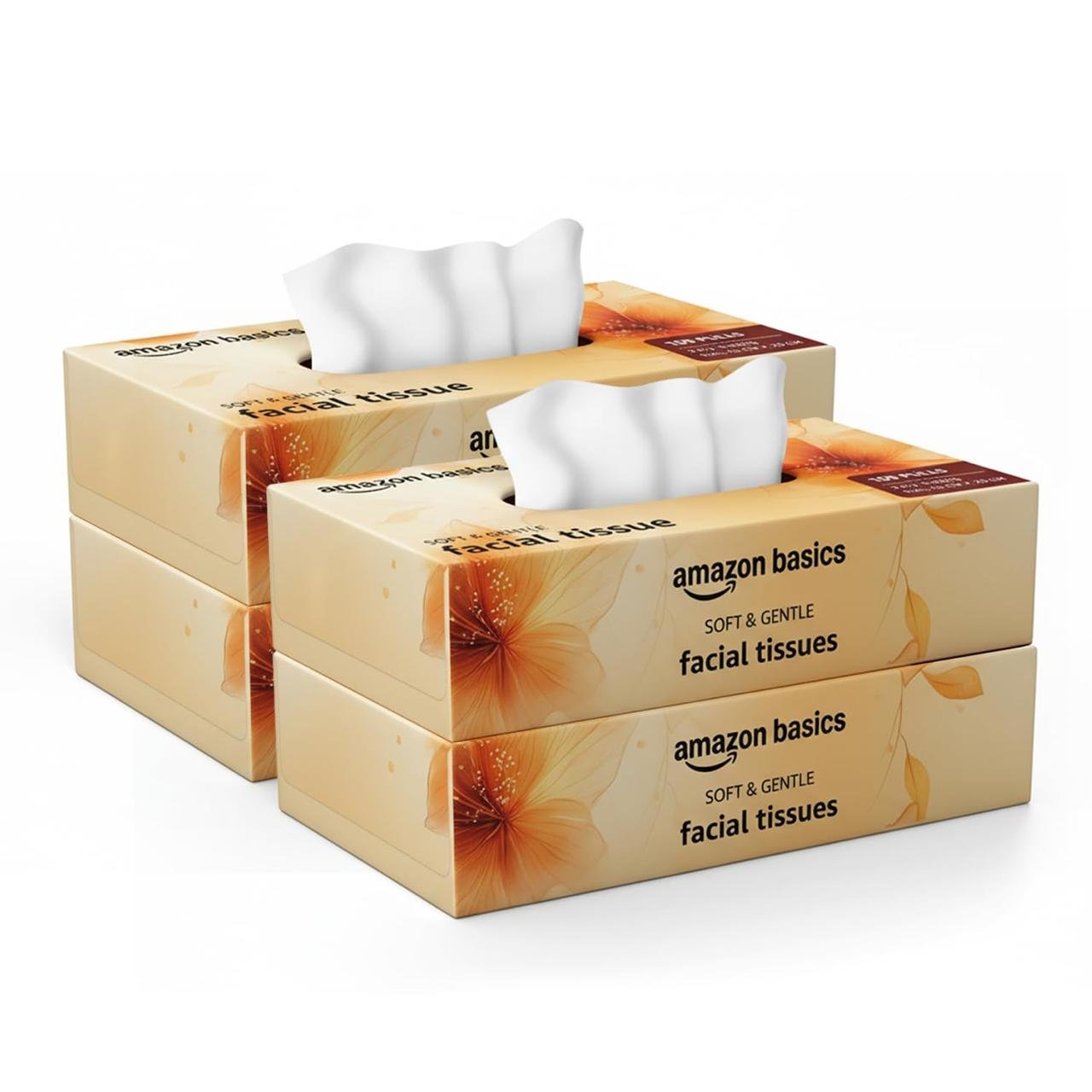 Amazon Basics 2-ply Facial Tissue Paper 400 P
