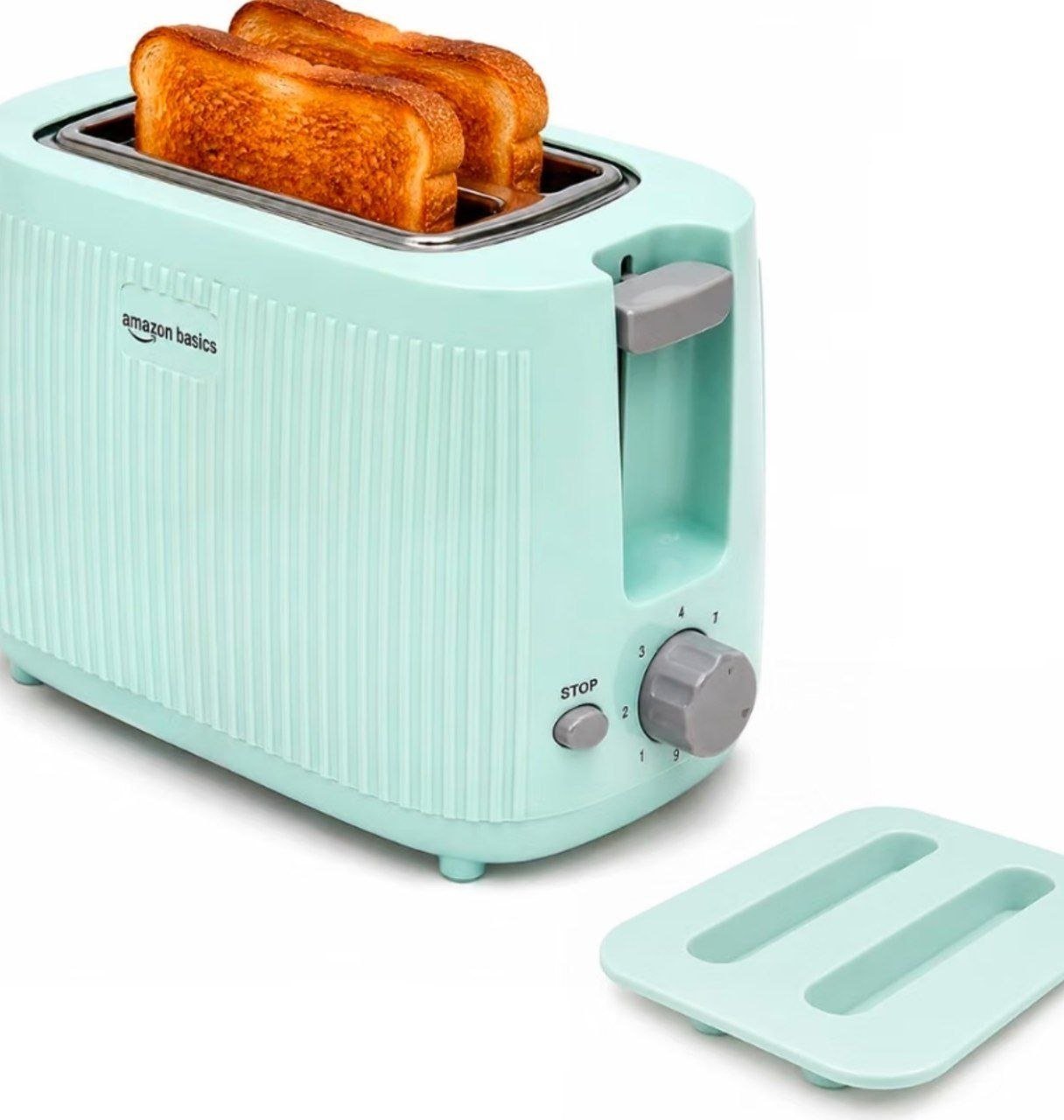 Amazon Basics 2-slice Pop-up Toaster With 7 B