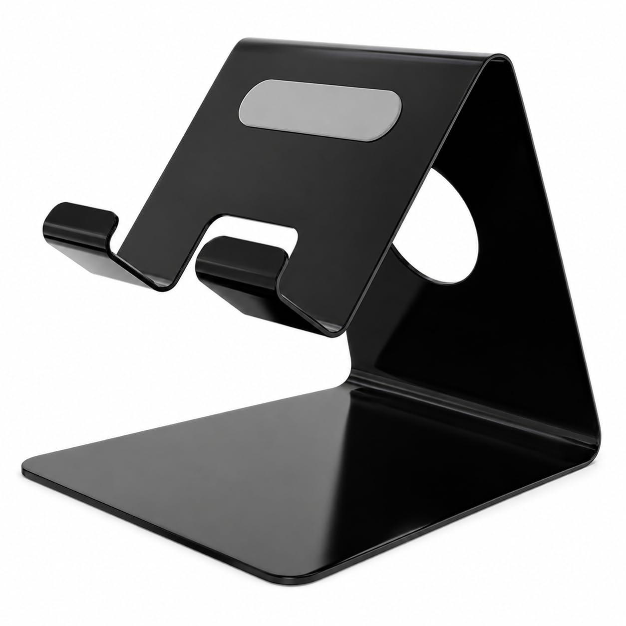 Amazon Basics Desktop Mobile Stand Phone Mount Tabletop Holder For Phones A