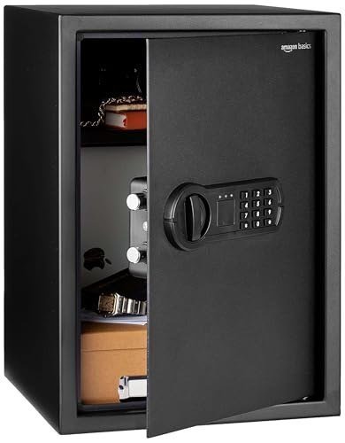 Amazon Basics Digital Safe With Electronic Ke