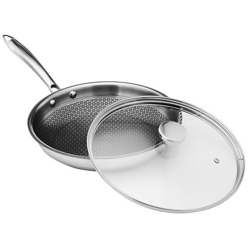 Amazon Basics Non-stick Honeycomb Triply Stai
