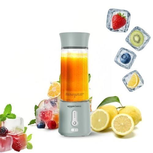 Amazon Basics Portable Hand Blender For Smoothies 